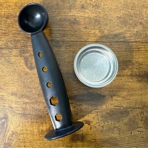 KRUPS 1 Cup Metal Filter Basket Scoop Press Coffee Espresso XP4000XP403 MS620355